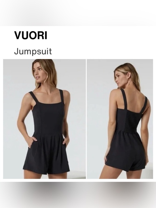 Vuori Pants - VUORI Women's Villa Cami Black Romper